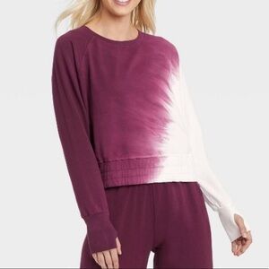 𝅺JOYLAB | French Terry Tie-Dye Pullover